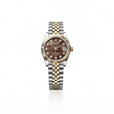ROLEX DATEJUST MOTHER OF PEARL 31MM DARK MOP DIAL 278273-0024